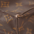 LOUIS VUITTON Sac Plat Handbag Monogram Canvas Brown M51140 06E441980004