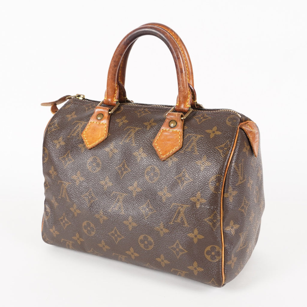 Authentic Louis Vuitton Monogram Speedy 25 Handbag vintage M41528 05E085830029