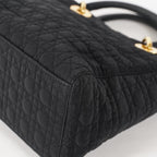 Christian Dior Black Nylon Medium Lady DIOR Bag VINTAGE 12E263850008