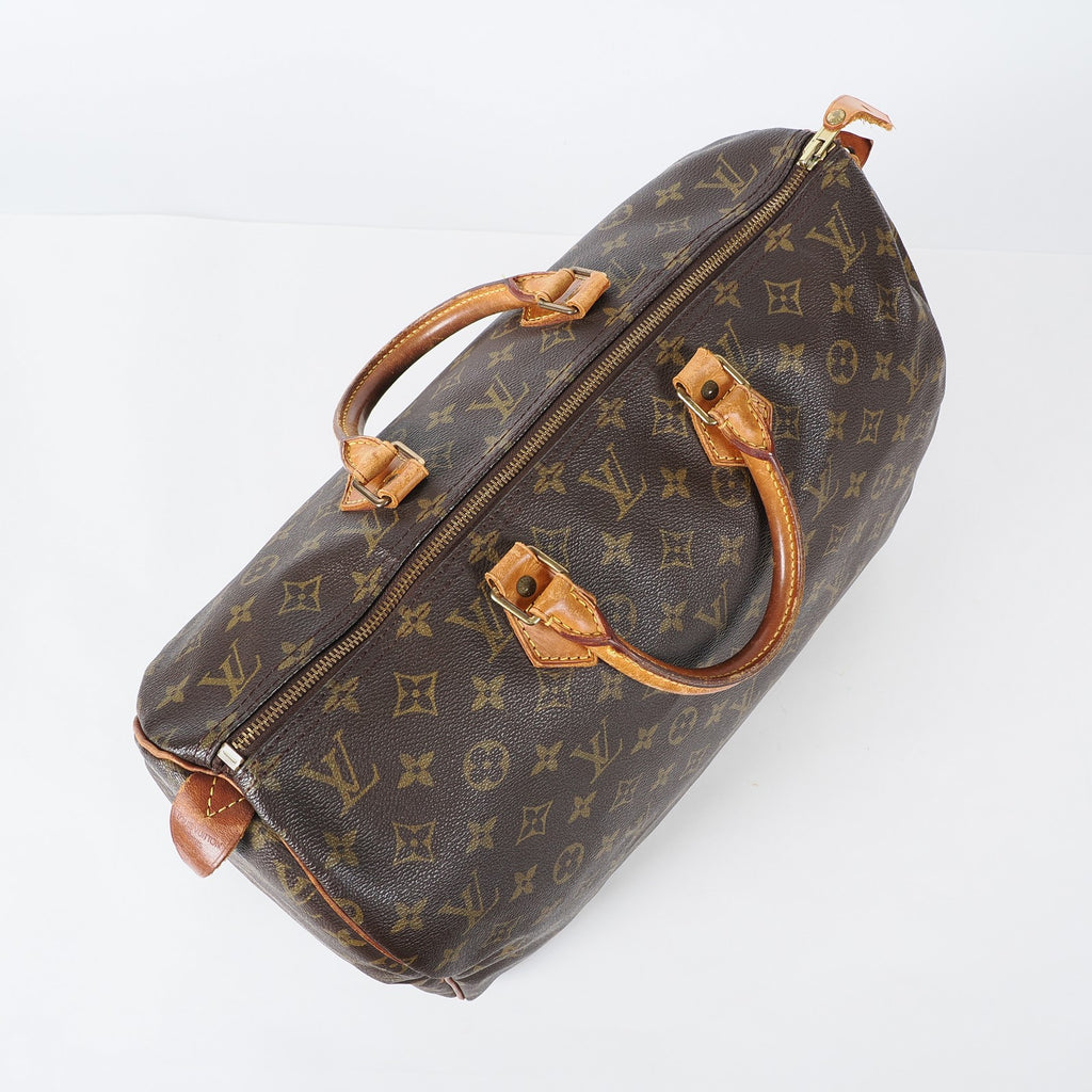 Authentic Louis Vuitton Monogram Speedy 40 Hand Boston Bag M41522 04A066006007