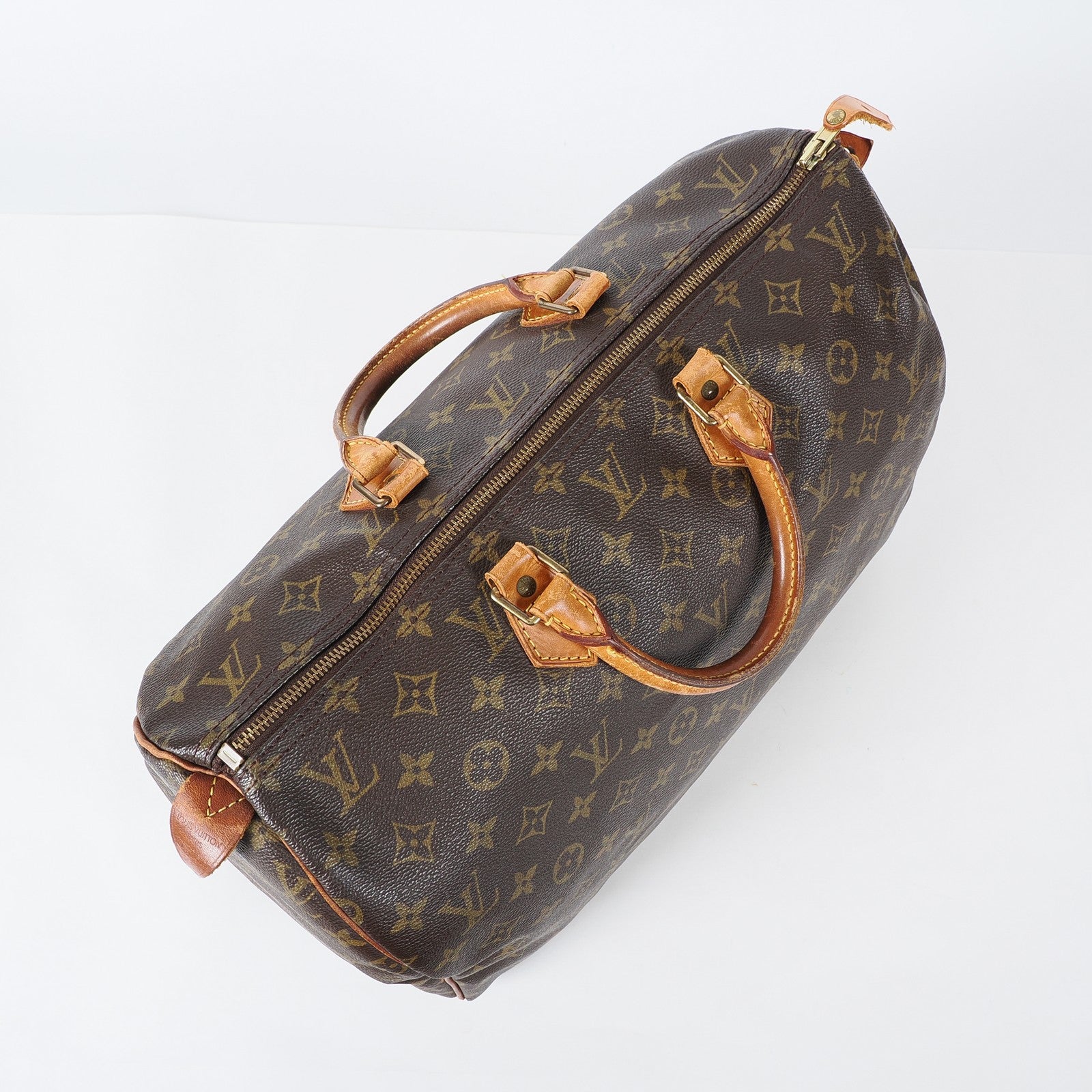 Authentic Louis Vuitton Monogram Speedy 40 Hand Boston Bag M41522 04A066006007