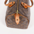 Authentic Louis Vuitton Monogram Speedy 30 M41526 Handbag vintage 06E226050029