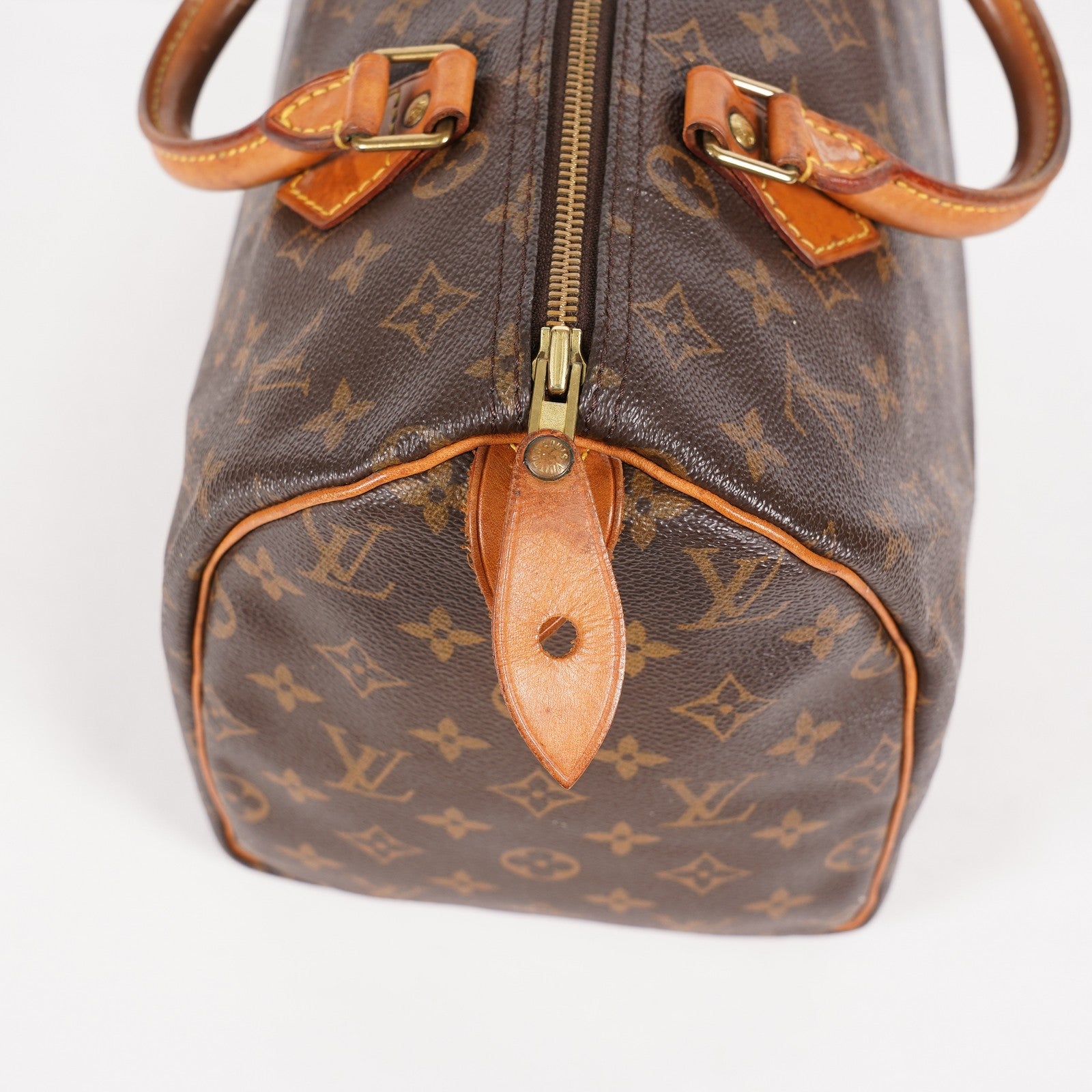 Authentic Louis Vuitton Monogram Speedy 30 M41526 Handbag vintage 06E226050029