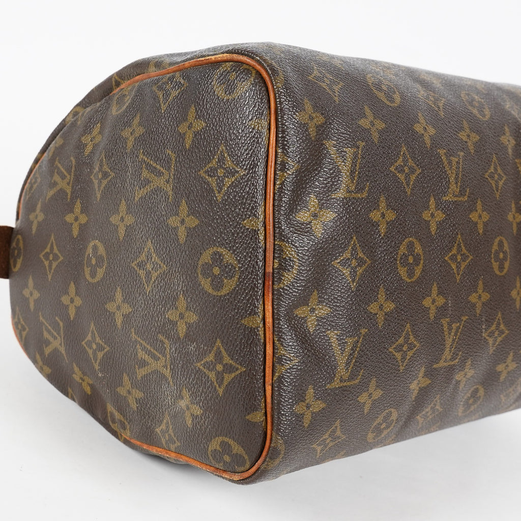 Louis Vuitton Speedy 30 Monogram Canvas Brown Handbag M41526 Used 07A305205231