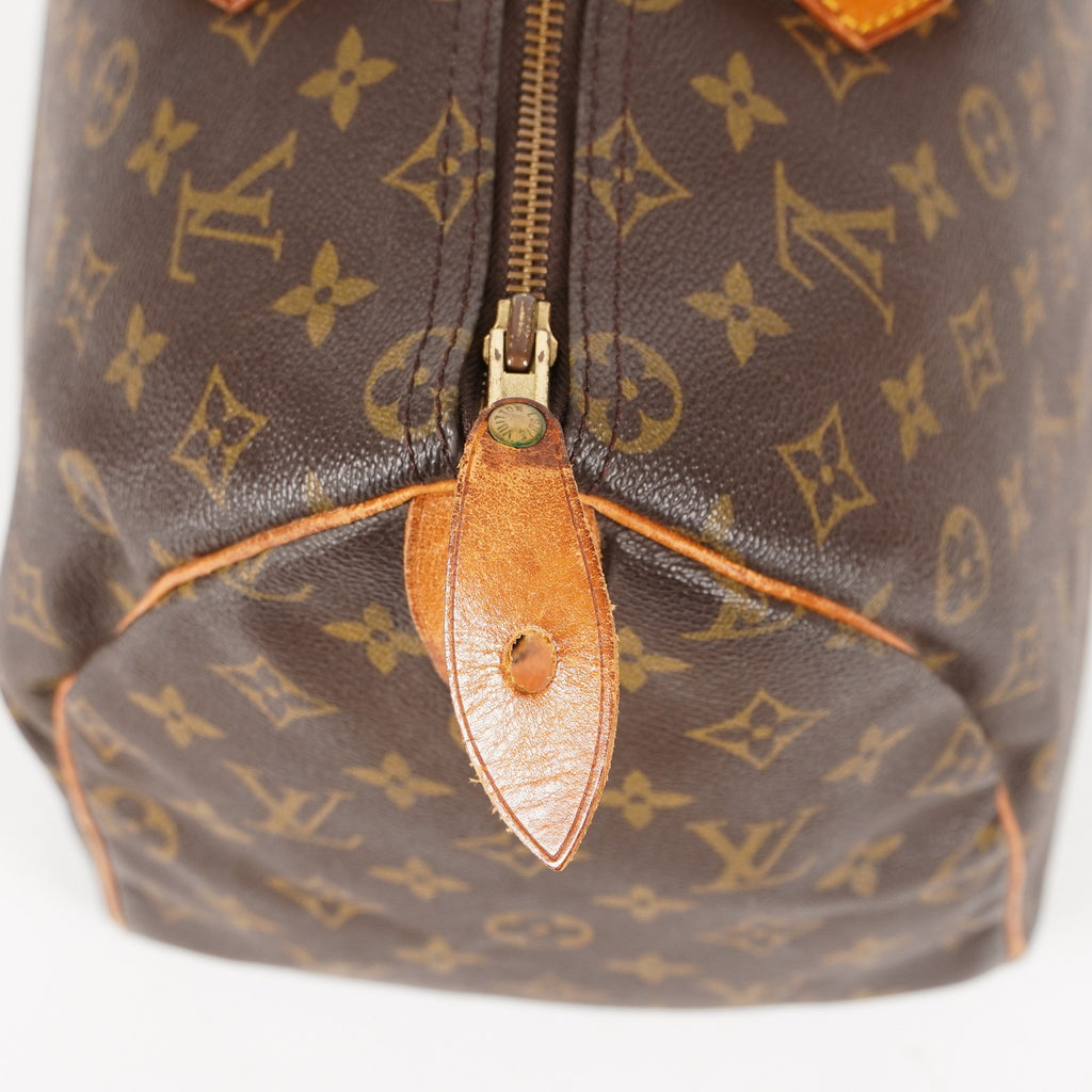 Authentic Louis Vuitton Monogram Speedy 35 Handbag vintage M41524 05E256006029