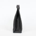 Hermes Fourre-Tout MM Black Canvas Used Tote Shoulder Bag 09M37793108