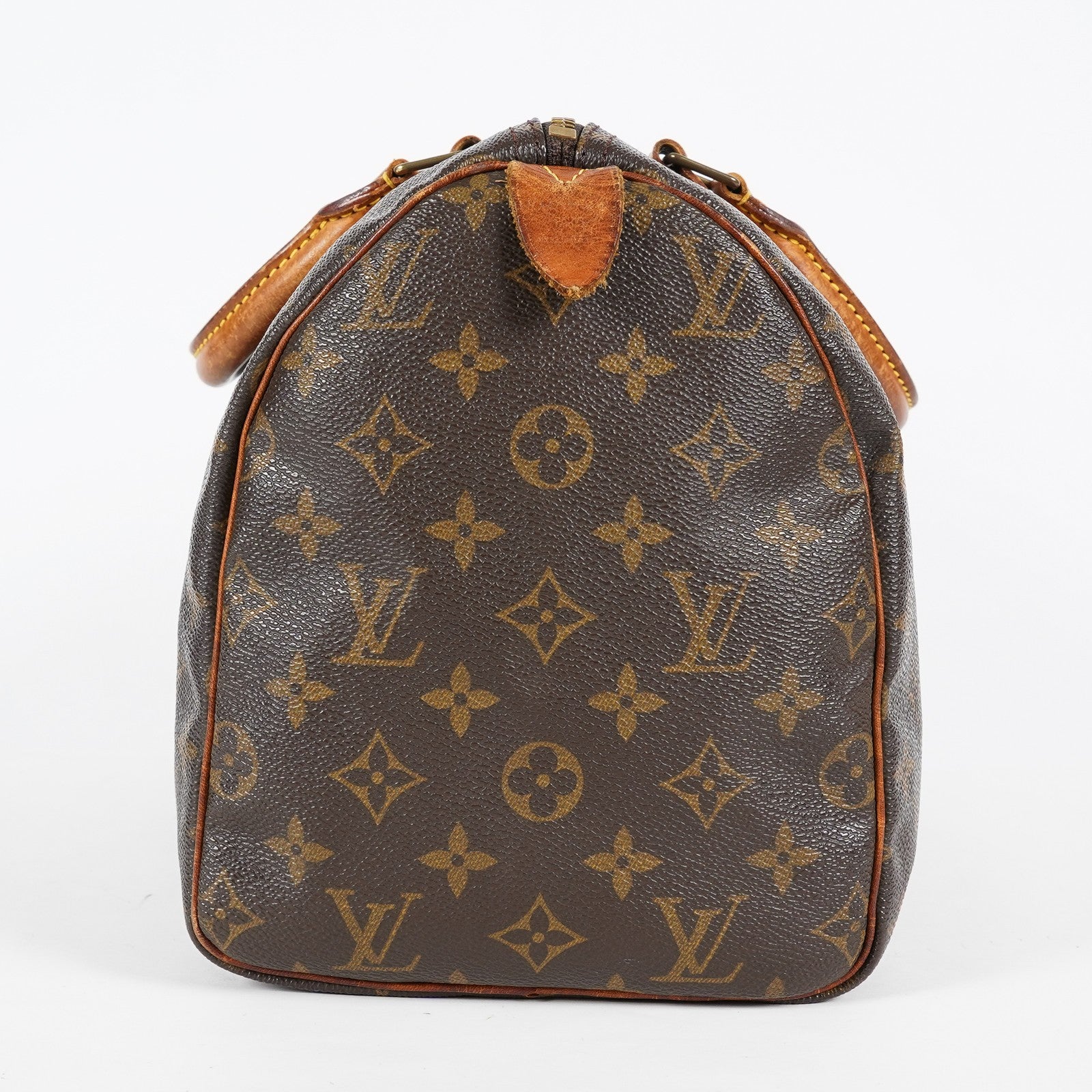 Louis Vuitton Speedy 30 M41526 Monogram Canvas Brown Used Handbag 08A045090803