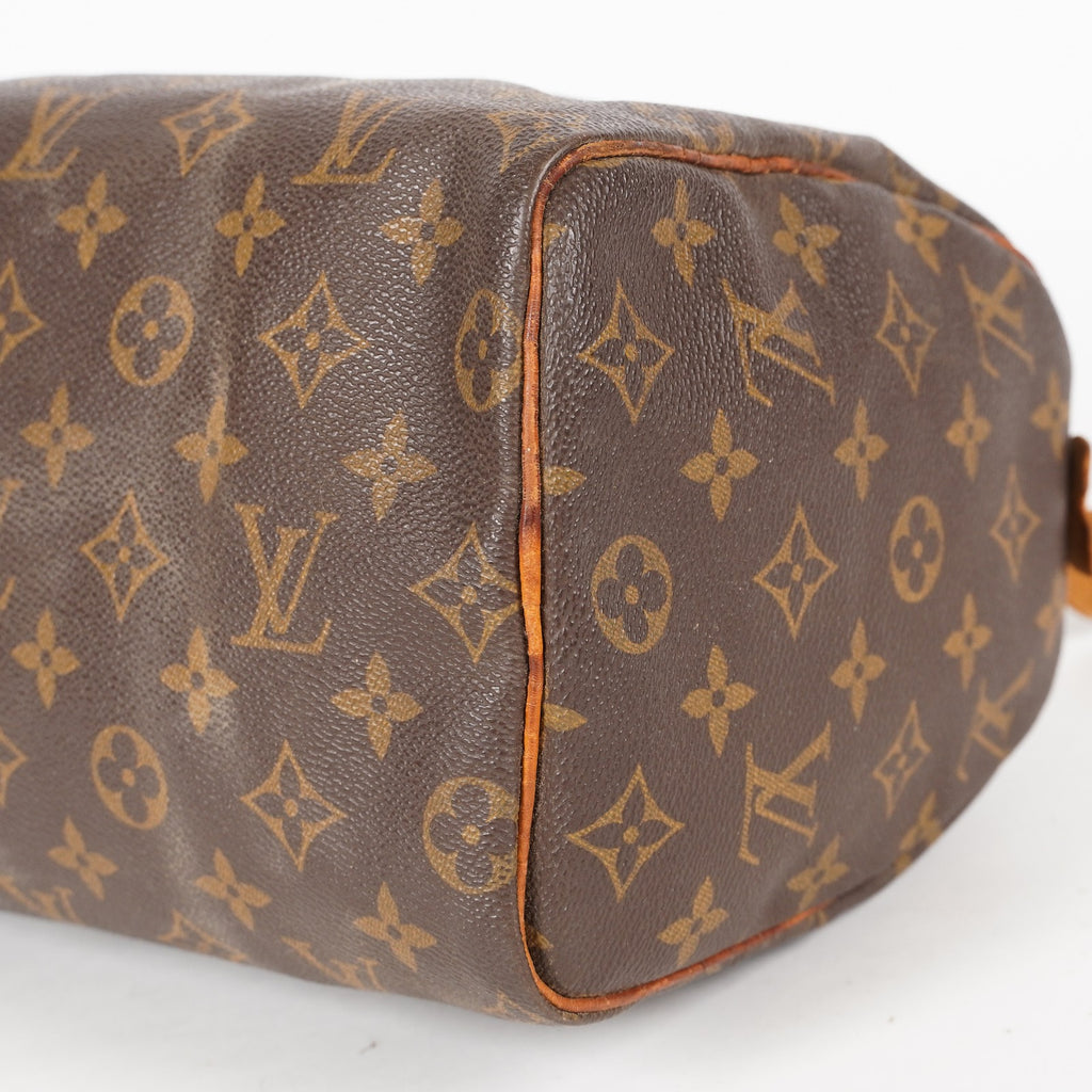 Authentic Louis Vuitton Monogram Speedy 25 Handbag vintage M41528 06E406820010