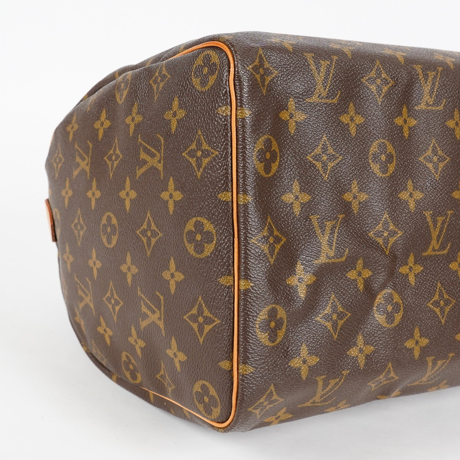 Louis Vuitton Speedy 35 Monogram Brown Canvas Handbag Used M41524 07A266864031