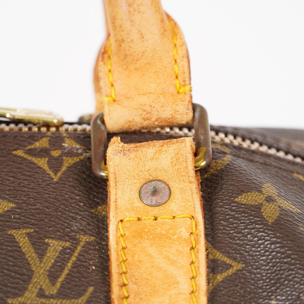 LOUIS VUITTON Keepall 50 Monogram Boston Bag Brown vintage M41426 06E133300010