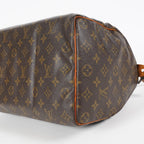 Louis Vuitton Speedy 35 M41524 Monogram Canvas Brown Used Hand Bag 07A235148031