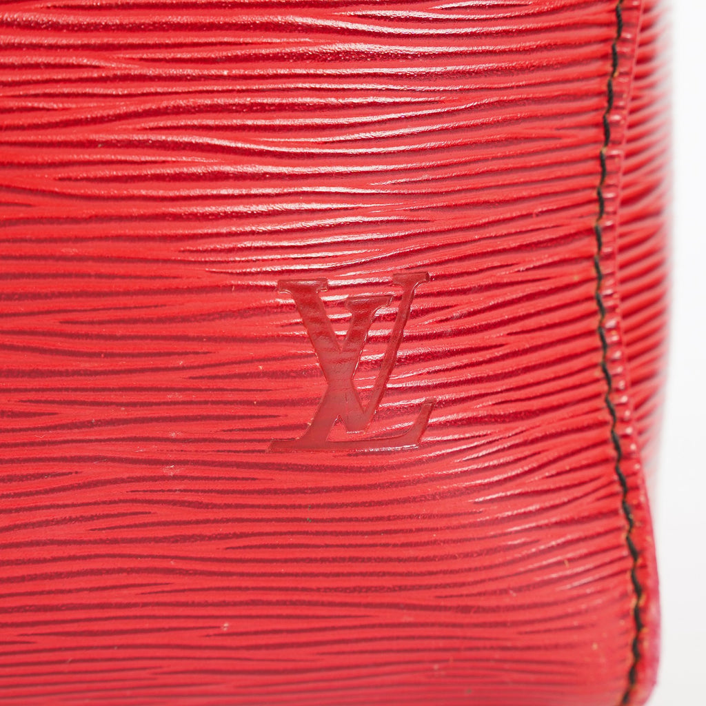 Louis Vuitton Speedy 40 M42987 Epi Leather Red Used Handbag 02E024576025