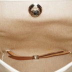 Hermes Herbag Ado PM Backpack Beige Canvas Leather 2way Bag Used 07E404730012