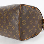 Louis Vuitton Speedy 25 M41109 Monogram Brown Boston Hand Bag Used 07E148030015