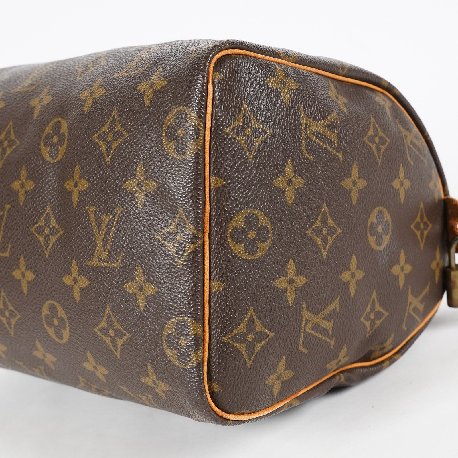 Louis Vuitton Speedy 25 M41109 Monogram Brown Boston Hand Bag Used 07E148030015