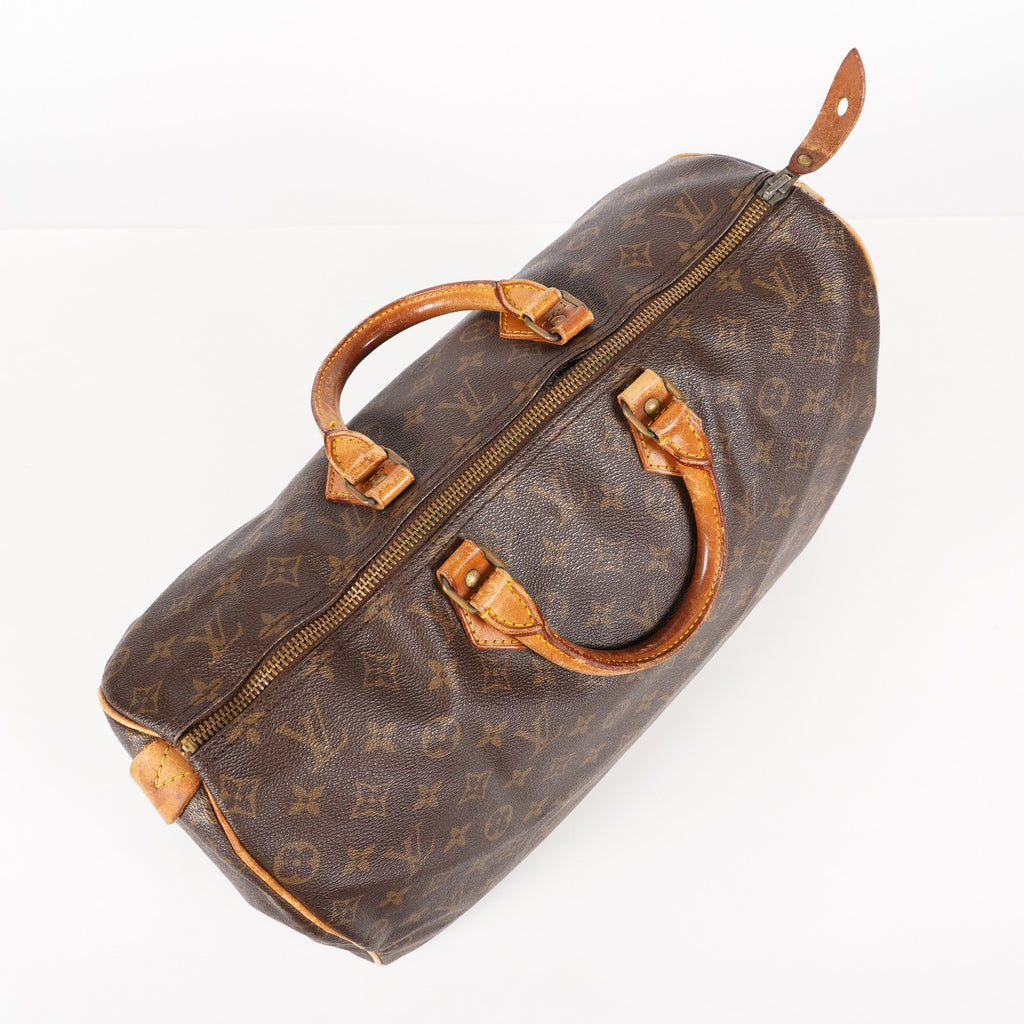 Authentic Louis Vuitton Monogram Speedy 40 Hand Bag vintage M41522 06E585948803