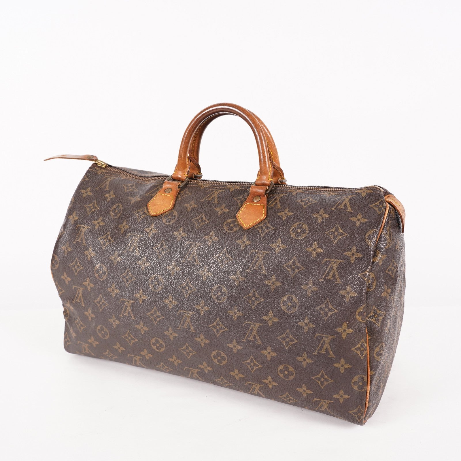 Authentic Louis Vuitton Monogram Speedy 40 Hand M41522 Boston Bag 06E094400021