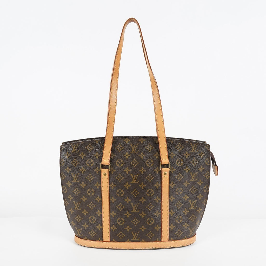 Louis Vuitton Babylone Monogram Brown Shoulder Tote Bag Used M51102 07E142530027