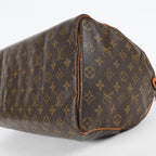 Louis Vuitton Speedy 40 M41522 Monogram Canvas Brown Boston Handbag 08A014404428