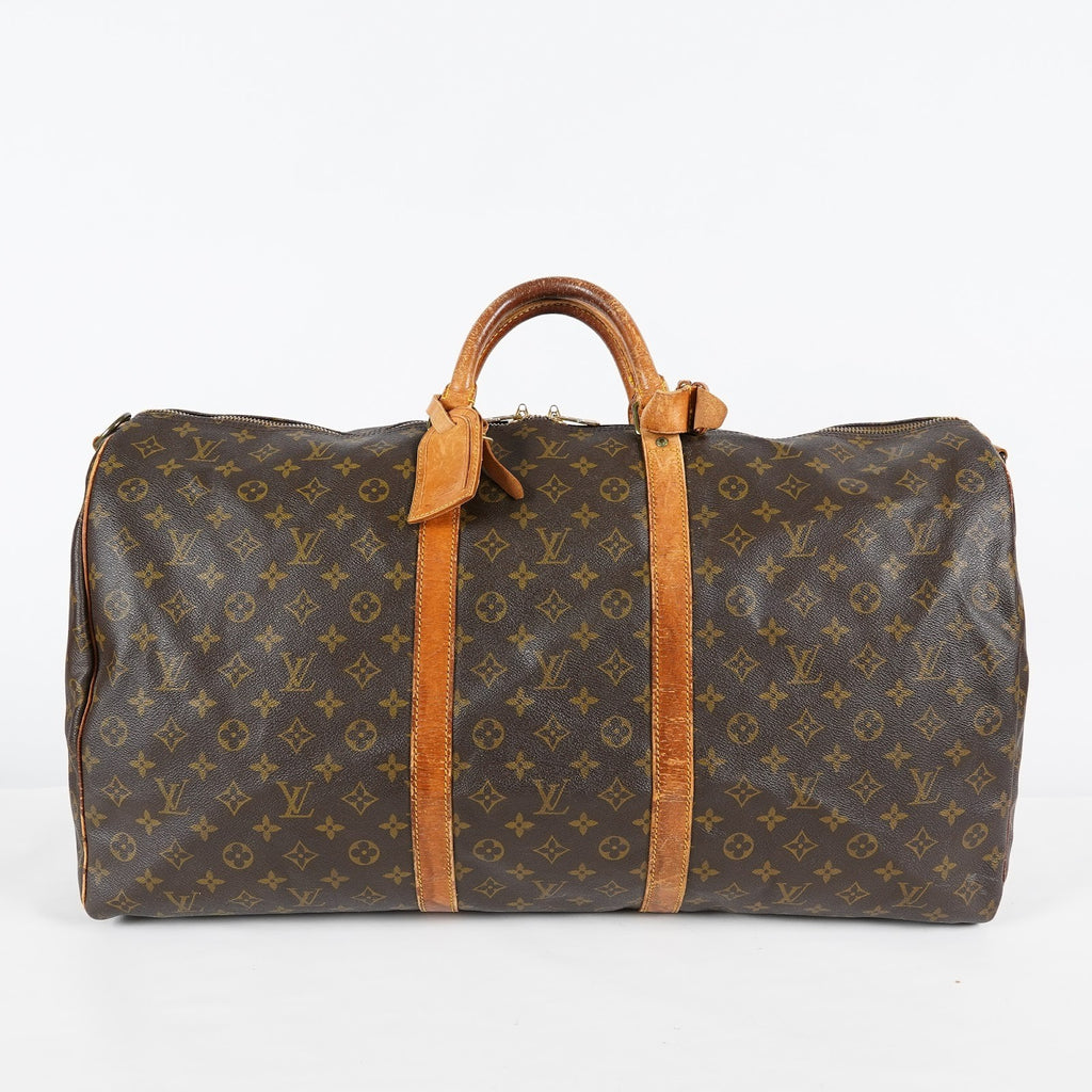 Louis Vuitton Monogram Keepall Bandouliere 60 Boston Bag M41412 08E282970010