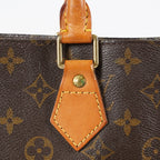 Louis Vuitton Sac Plat Monogram Canvas Hand Tote Bag Brown M51140 08E412310010