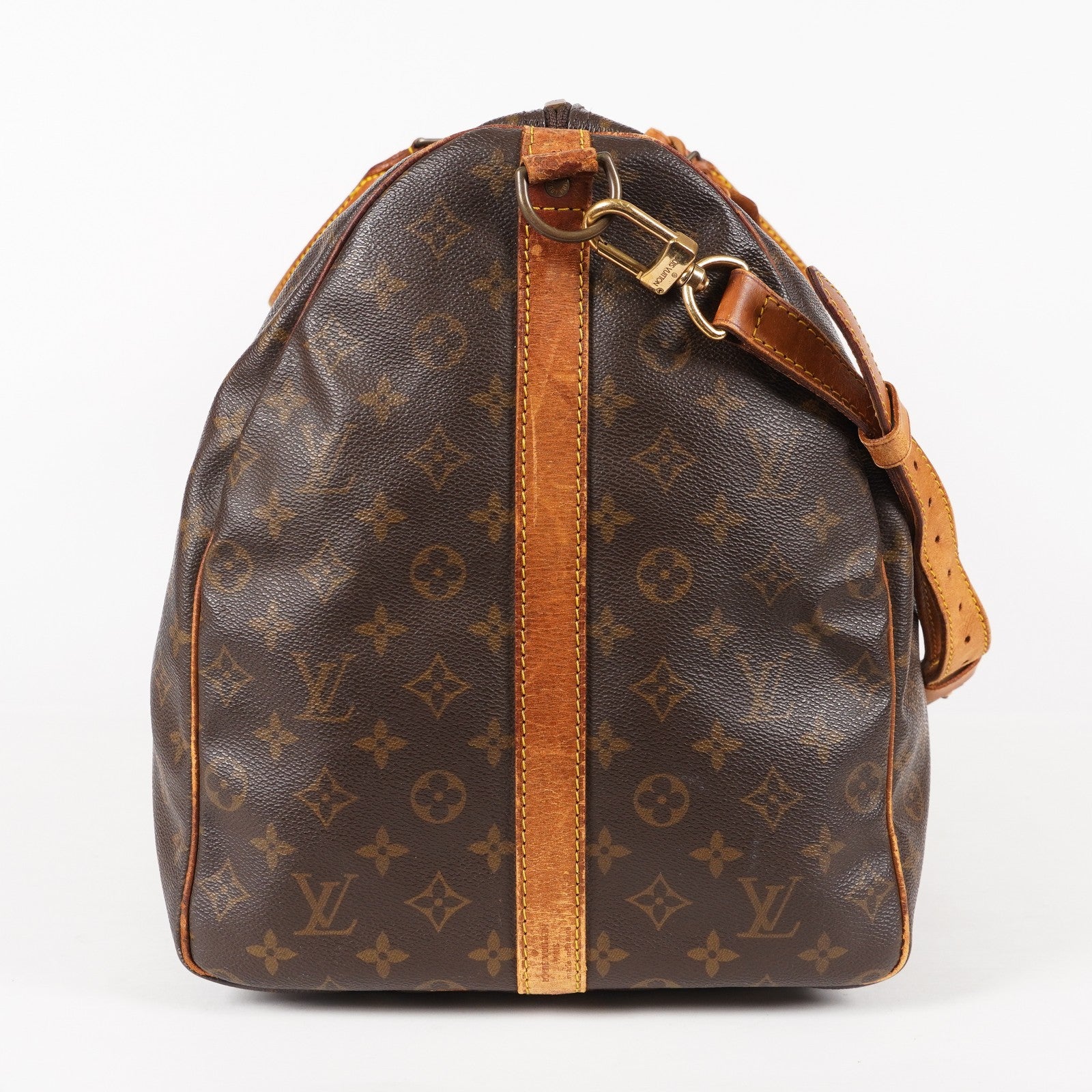 LOUIS VUITTON Monogram Keepall 60 Boston Bag LV Auth M41422 06E104620013