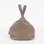 Hermes Picotin Lock MM Taurillon Clemence Leather Bag Gray Used 07E2223980025