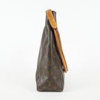 Louis Vuitton Looping GM M51145 Monogram Canvas Brown Shoulder Bag 09E183410010