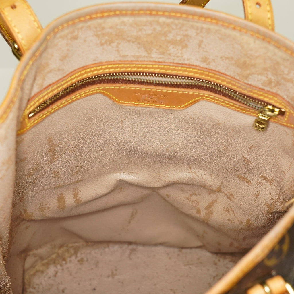 LOUIS VUITTON Monogram Bucket GM Shoulder Bag LV vintage M42236 05E152750029
