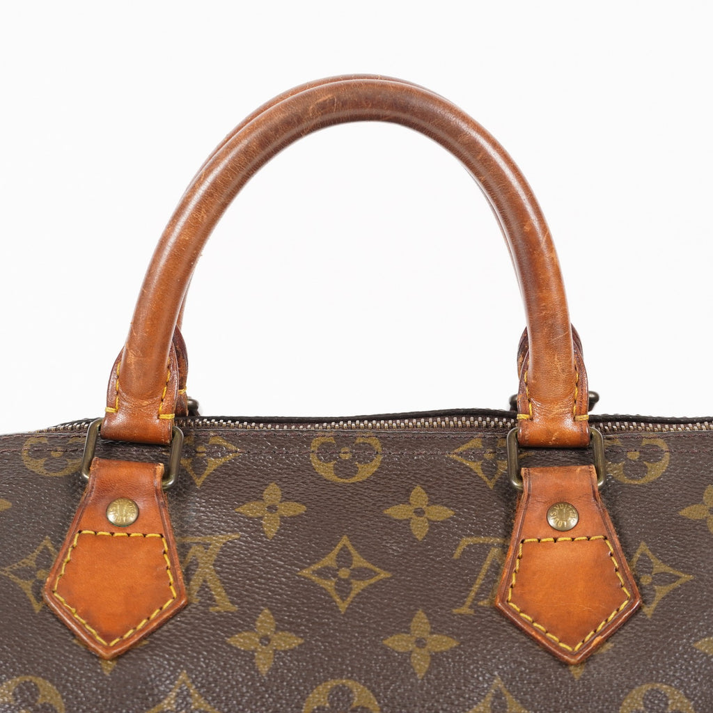 Authentic Louis Vuitton Monogram Speedy 35 M41524 Handbag used 06E125205210