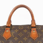 Authentic Louis Vuitton Monogram Speedy 35 M41524 Handbag used 06E125205210