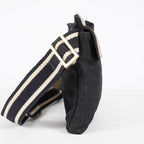 Gucci GG Canvas Sherry Line Belt Bag Waist Pouch 28cm Black Used 08E252200007