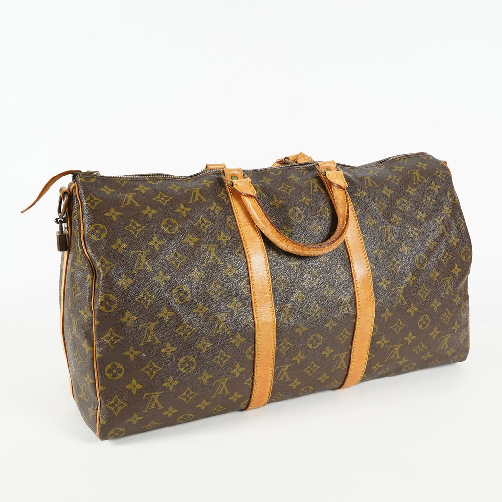 Louis Vuitton Keepall Bandouliere 50 M41416 Monogram Canvas Duffle 09A062974409