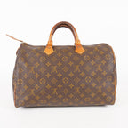 Authentic Louis Vuitton Monogram Speedy 35 Handbag vintage M41524 05E204950029