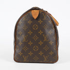 LOUIS VUITTON Speedy 30 M41526 Monogram Brown Used Vintage Handbag 08A366063215