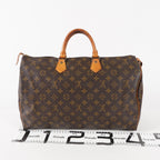 Authentic Louis Vuitton Monogram Speedy 40 M41522 Hand Boston Bag 03E125830011