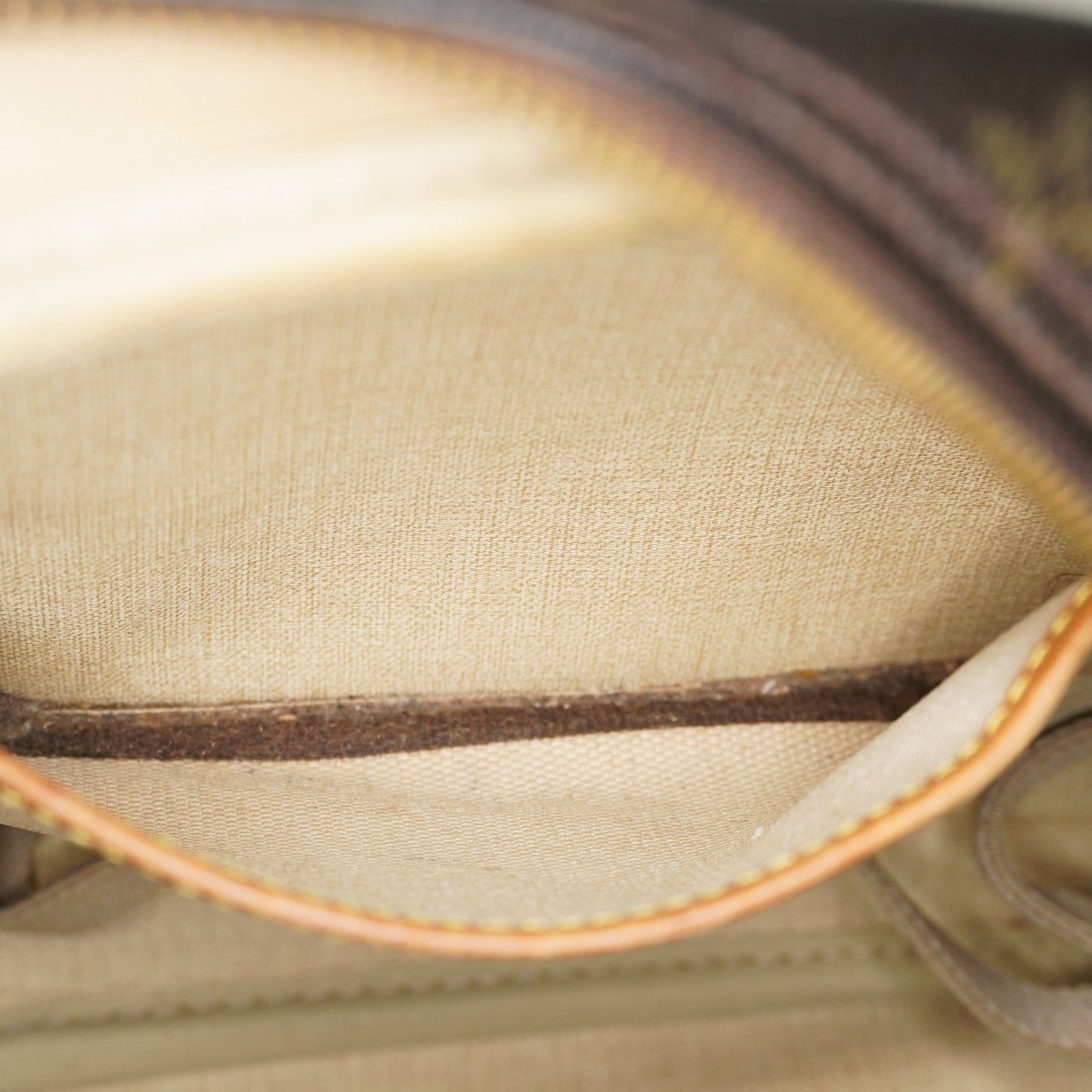 LOUIS VUITTON Deauville Handbag M47270 Monogram canvas Brown 06E062750021