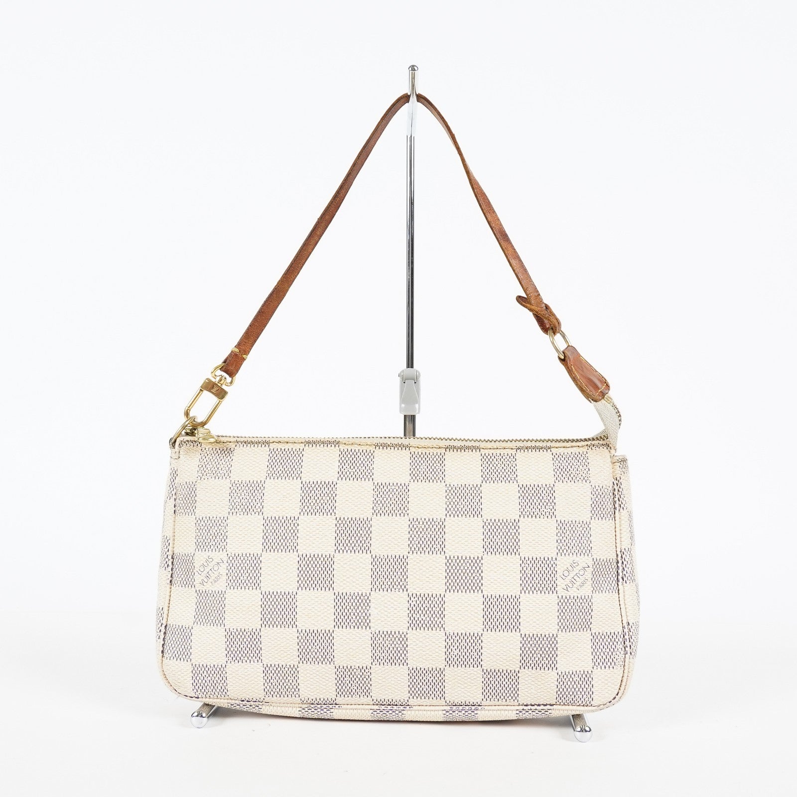 Louis Vuitton Damier Azur Pochette Accessoires N51121 Vintage Used 08A022516803