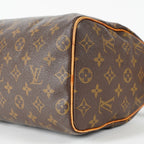 Authentic Louis Vuitton Monogram Speedy 25 M41528 Handbag vintage 03A186234827