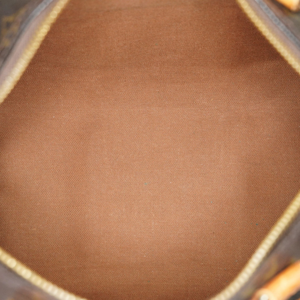 Louis Vuitton Speedy 25 M41528 Brown Monogram Canvas Used Handbag 08A226234803