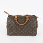 Louis Vuitton Speedy 30 Monogram Canvas Brown Handbag M41526 Used 07A305205231