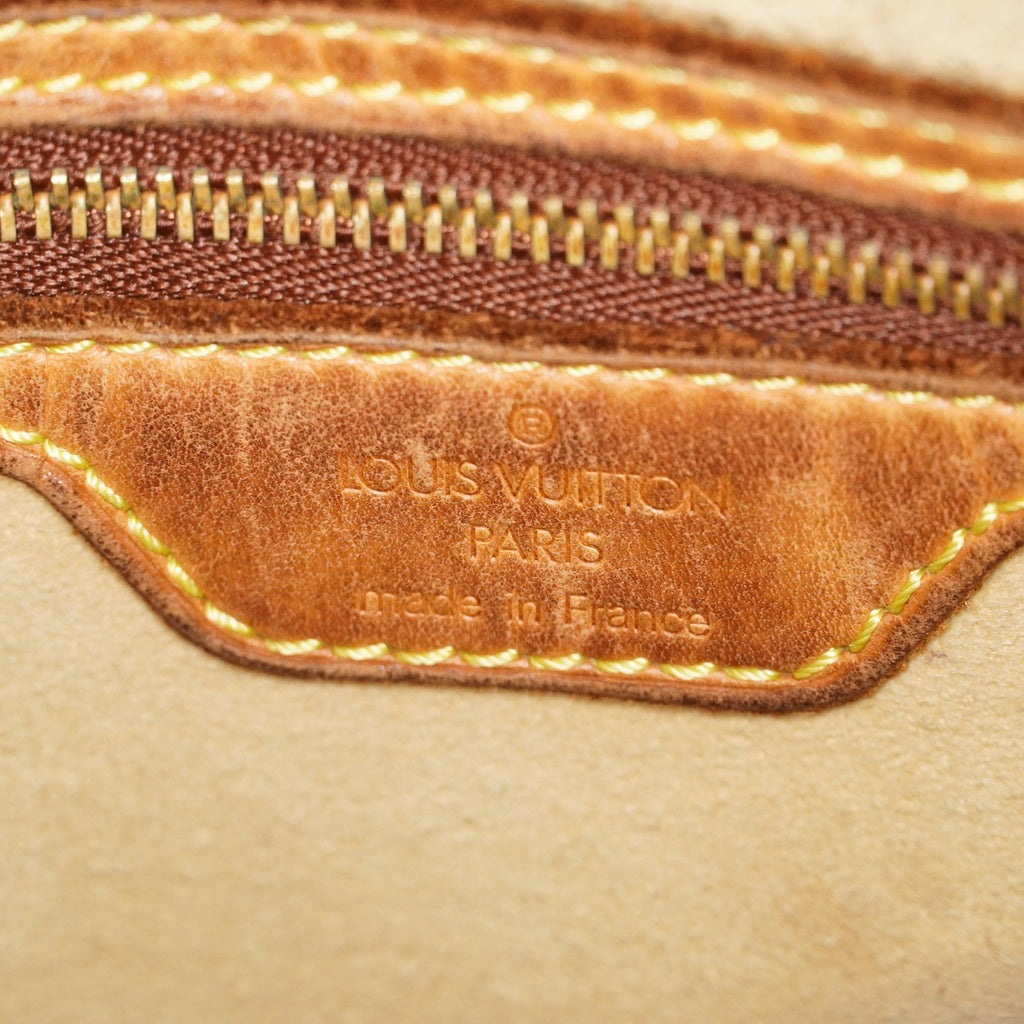 Louis Vuitton Looping GM M51145 Monogram Canvas Brown Hobo Bag Used 08A082917203