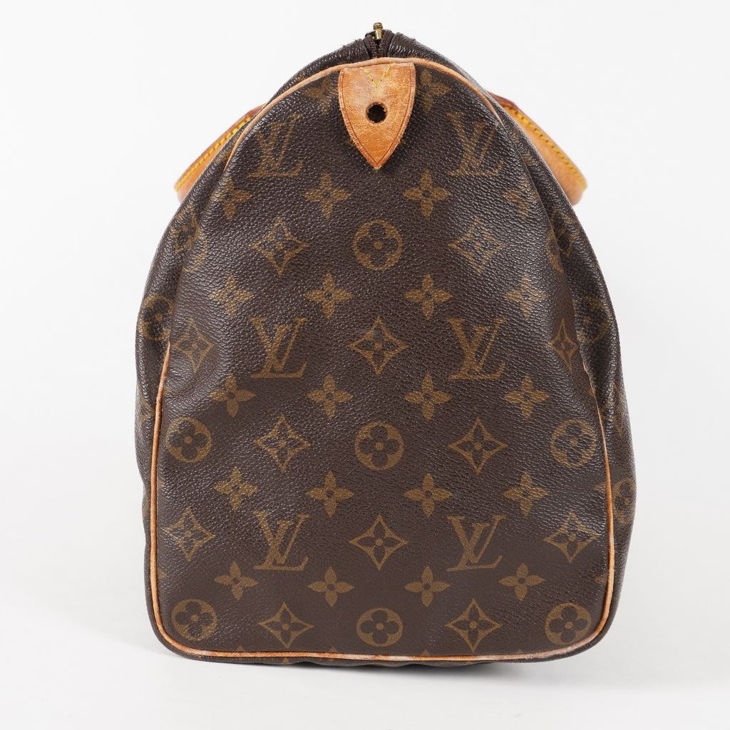 Authentic Louis Vuitton Monogram Speedy 40 M41522 Hand Boston Bag 02E435834425