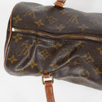 Louis Vuitton Papillon 26 Monogram Canvas Barrel Bag Brown M51385 07A202688424