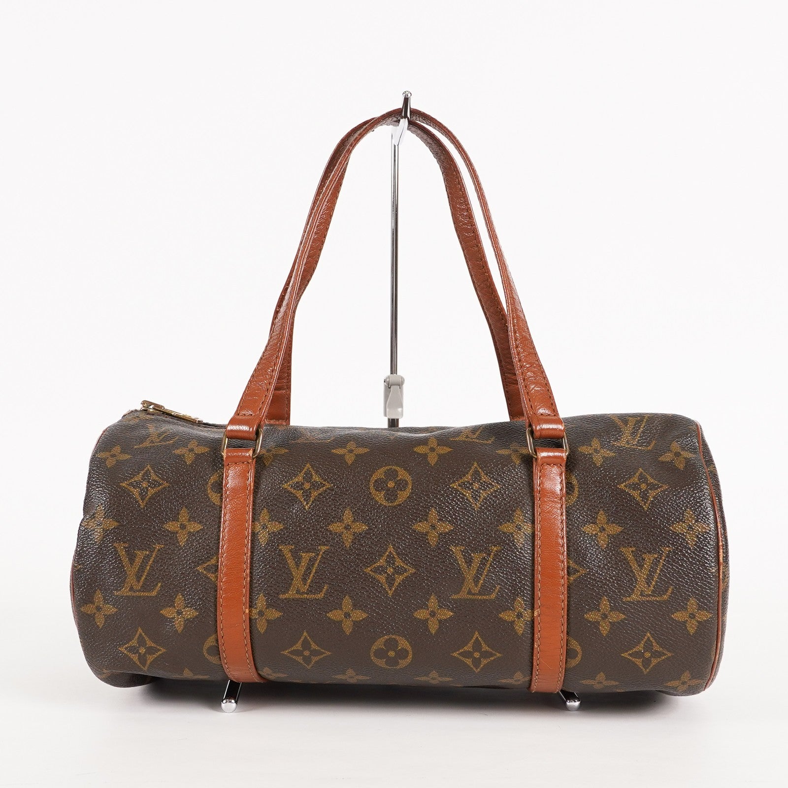 LOUIS VUITTON Papillon 30 Hand Bags Monogram Canvas M51385 Vintage 02A173546405
