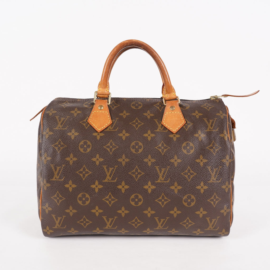 Authentic Louis Vuitton Monogram Speedy 30 M41526 Handbag vintage 06E116490029