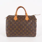 Authentic Louis Vuitton Monogram Speedy 30 M41526 Handbag vintage 06E116490029