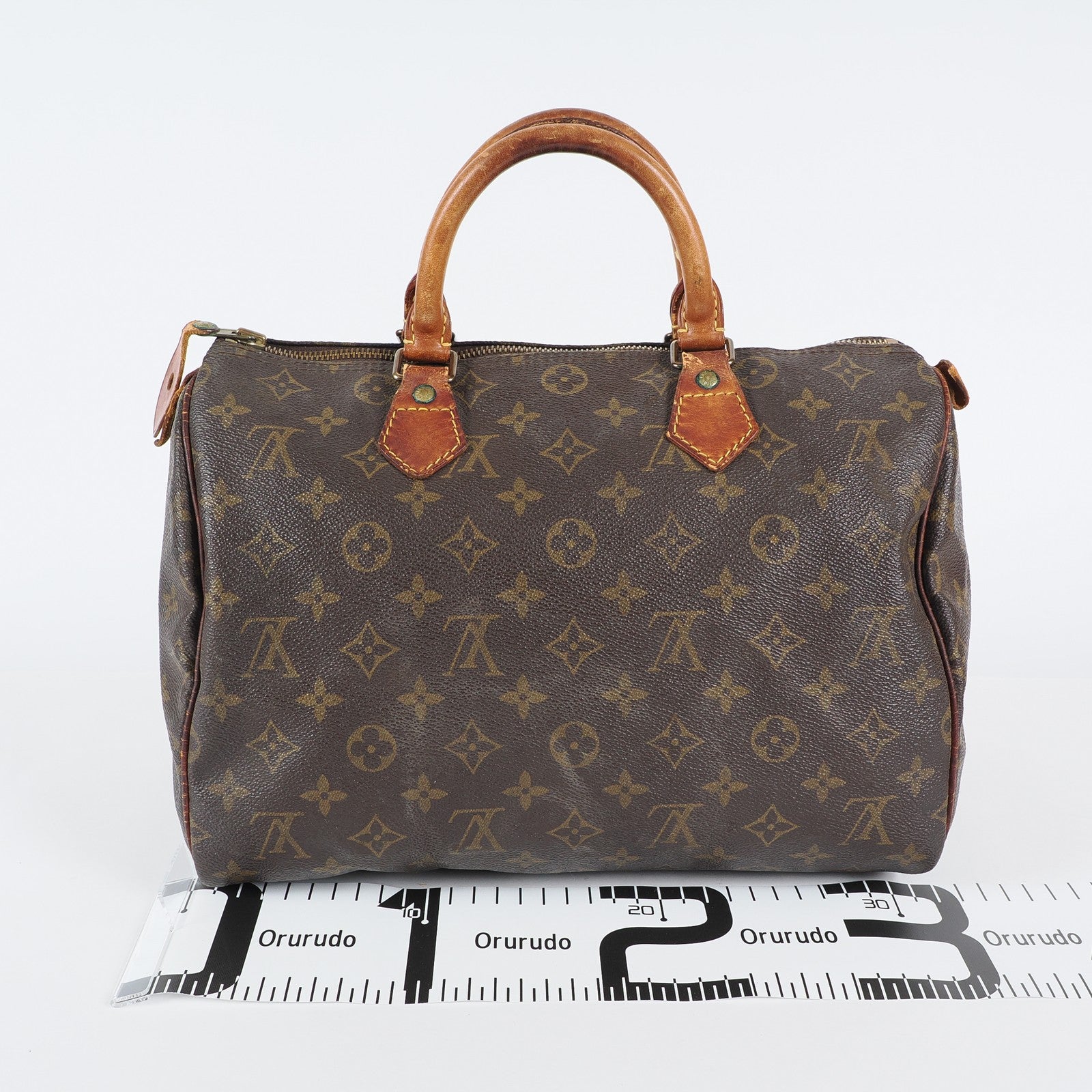 LOUIS VUITTON Speedy 30 Monogram Handbag Mini Boston M41526 used 04A313660807