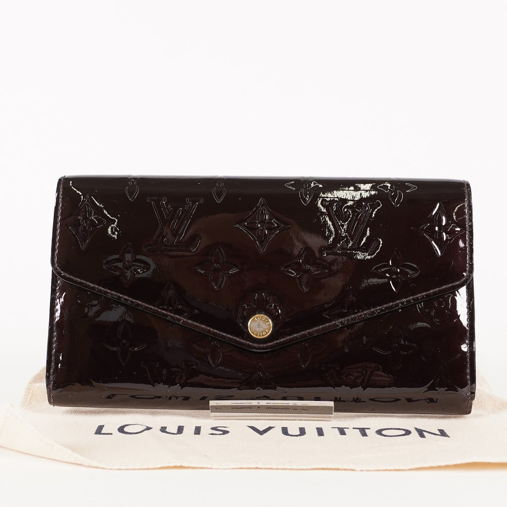 Louis Vuitton Portefeuille Sarah Monogram Vernis Wallet M90152 03T061600009