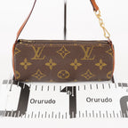 LOUIS VUITTON Monogram Papillon Pouch LV Auth vintage 05E552310016